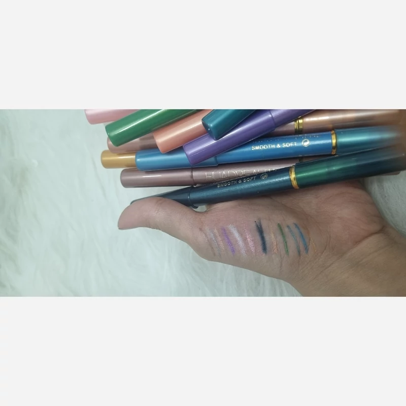 خط چشم رنگی